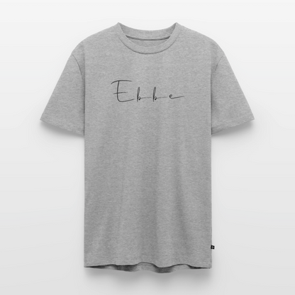 Ebbe - Herren Premium Bio T-Shirt - Grau meliert