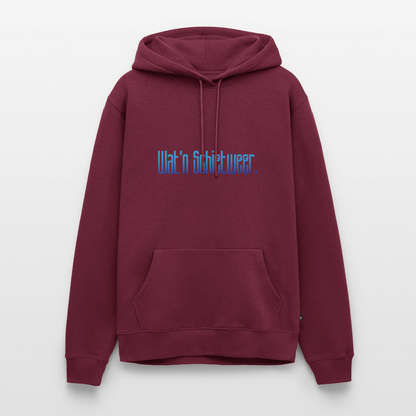 Herren Premium Hoodie - wat'n Schietweer - Burgunderrot