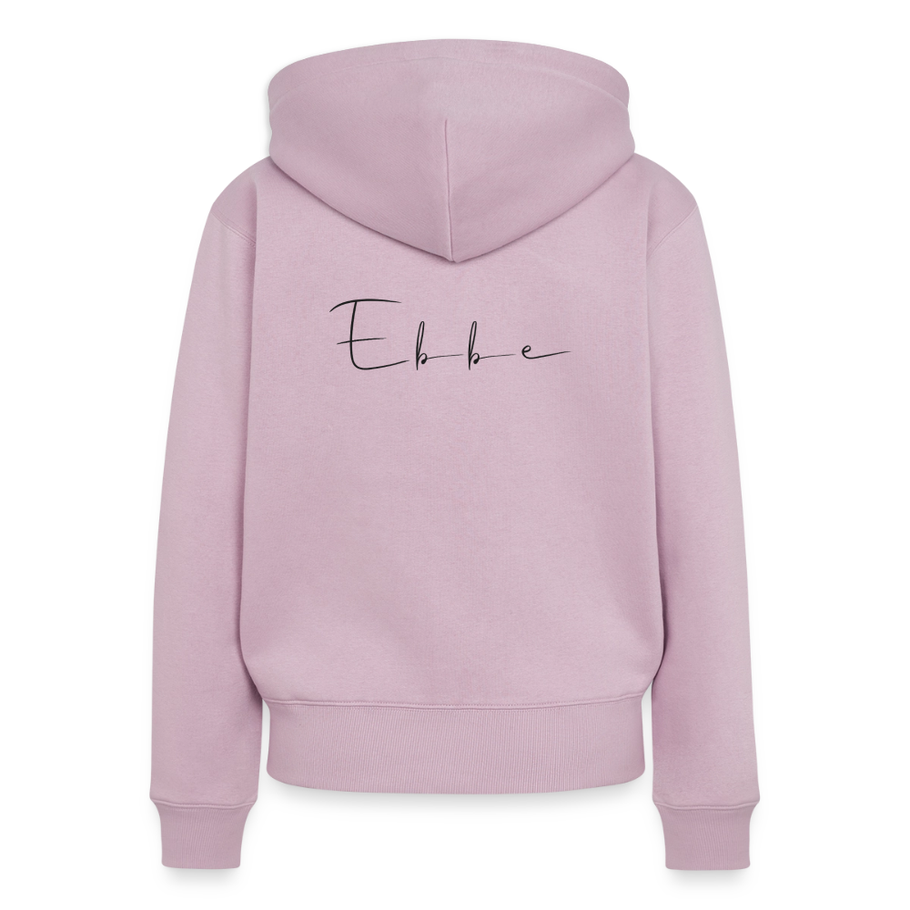 Ebbe - Damen Premium Kapuzenjacke - Altrosa
