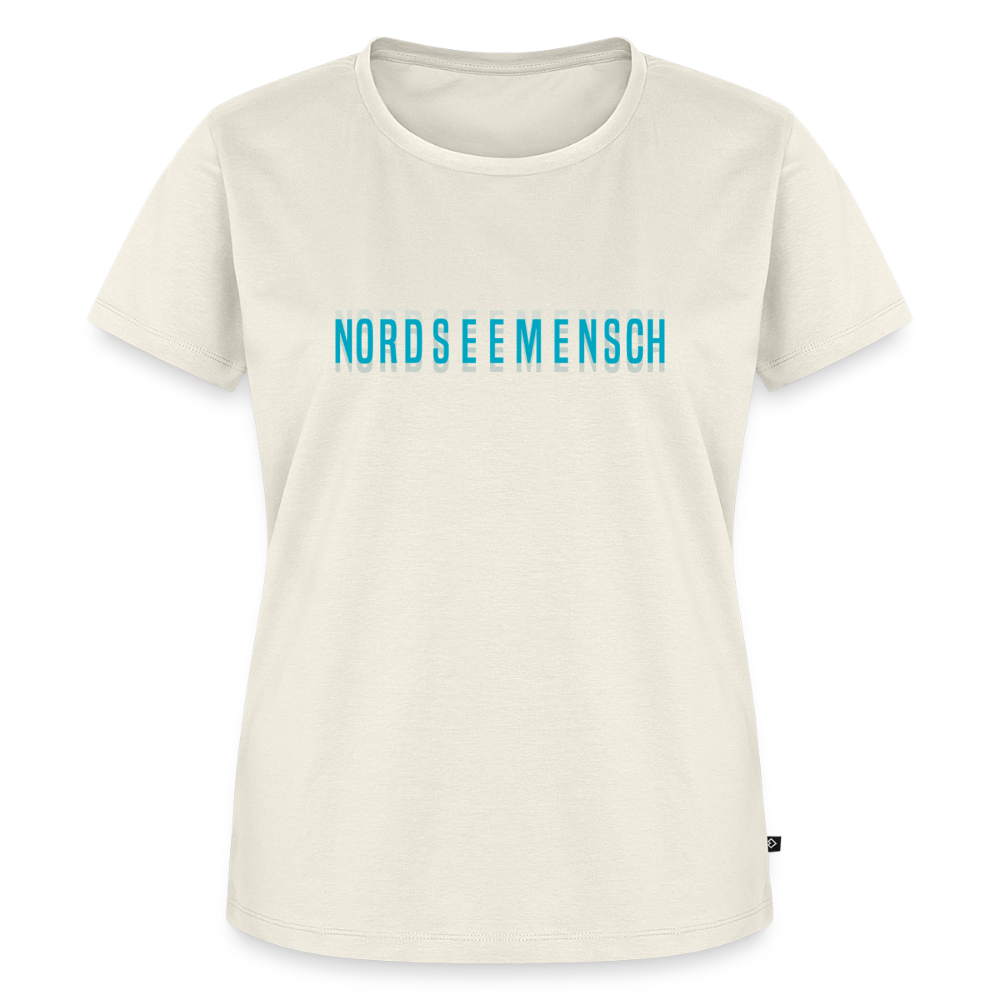 Nordseemensch - Damen Premium T-Shirt - Naturweiß