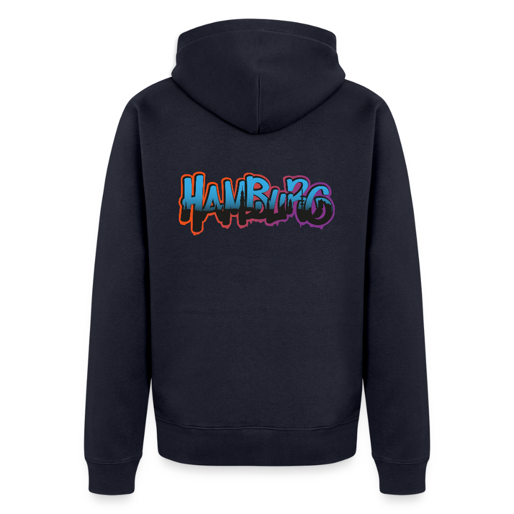 Herren Premium Kapuzenjacke - Hamburg - Navy