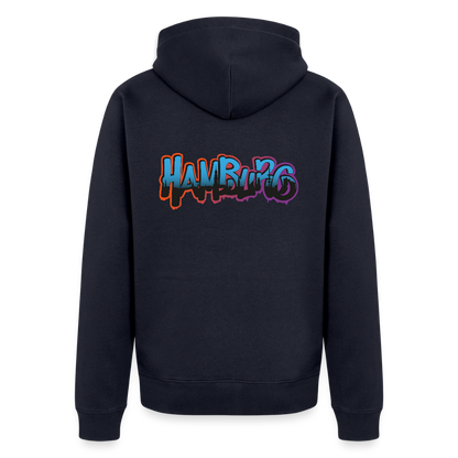 Herren Premium Kapuzenjacke - Hamburg - Navy
