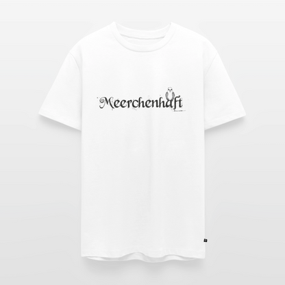 Meerchenhaft Herren Premium T-Shirt im nordischen Stil - Weiß