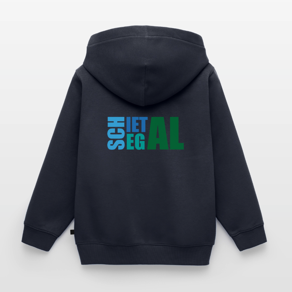Kinder/Teenager Premium Hoodie "Schietegal" - Navy