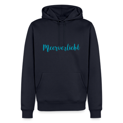 Herren Premium Hoodie - Meeverliebt - Navy