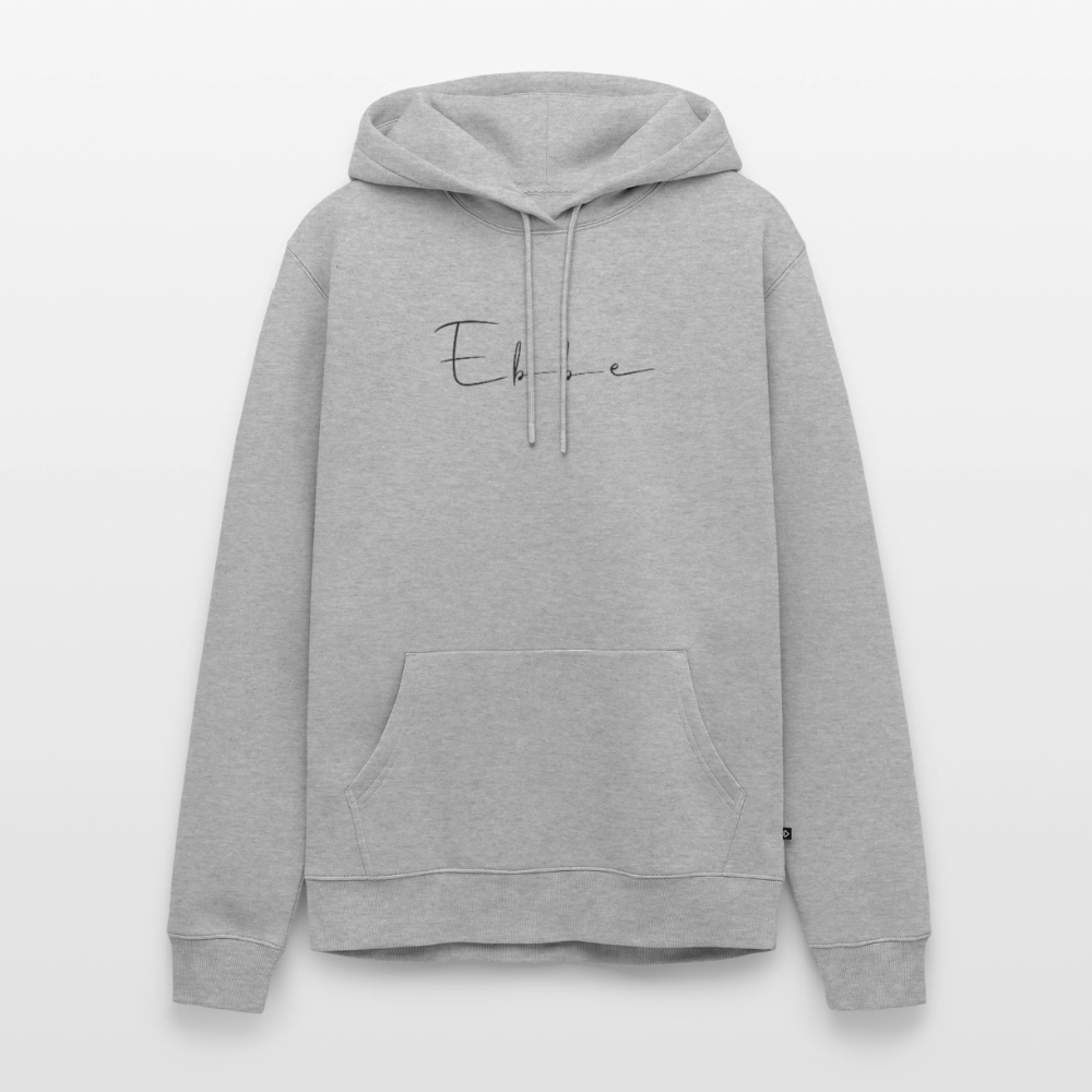 Ebbe - Herren Premium Hoodie - Grau meliert