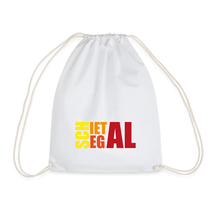 Turnbeutel - Schietegal Rot - Weiß