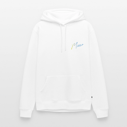Männer Premium Hoodie - Meer - Weiß