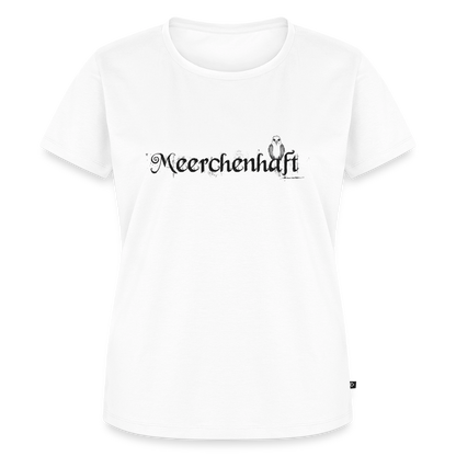 Meerchenhaft Damen Premium T-Shirt im nordischen Stil - Weiß
