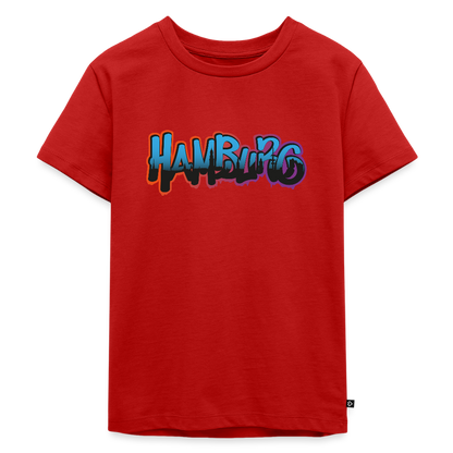 Kinder Premium T-Shirt - Hamburg - Rot