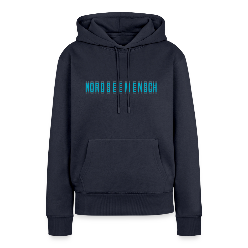 Nordseemensch - Damen Premium Hoodie - Navy