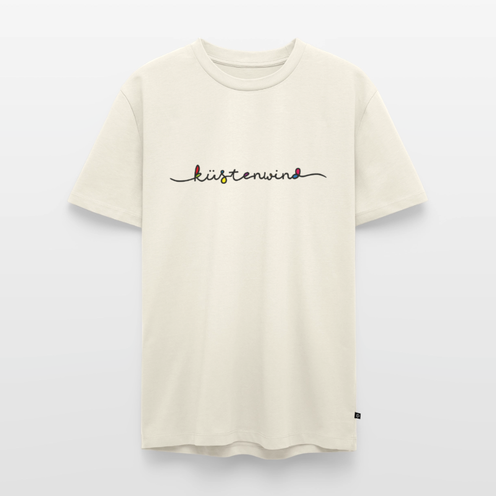 Küstenwind - Herren Premium Bio T-Shirt - Naturweiß