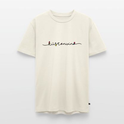 Küstenwind - Herren Premium Bio T-Shirt - Naturweiß