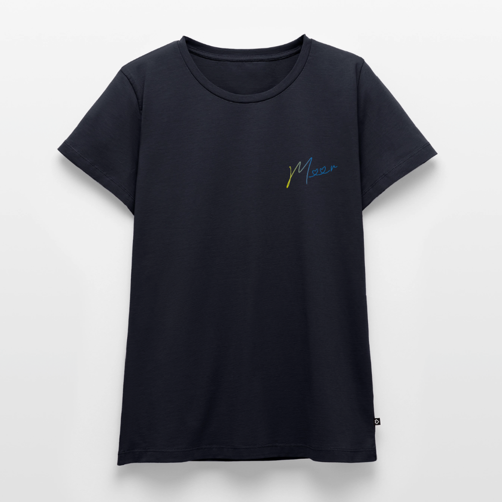 Damen Premium Bio T-Shirt - Meer - Navy