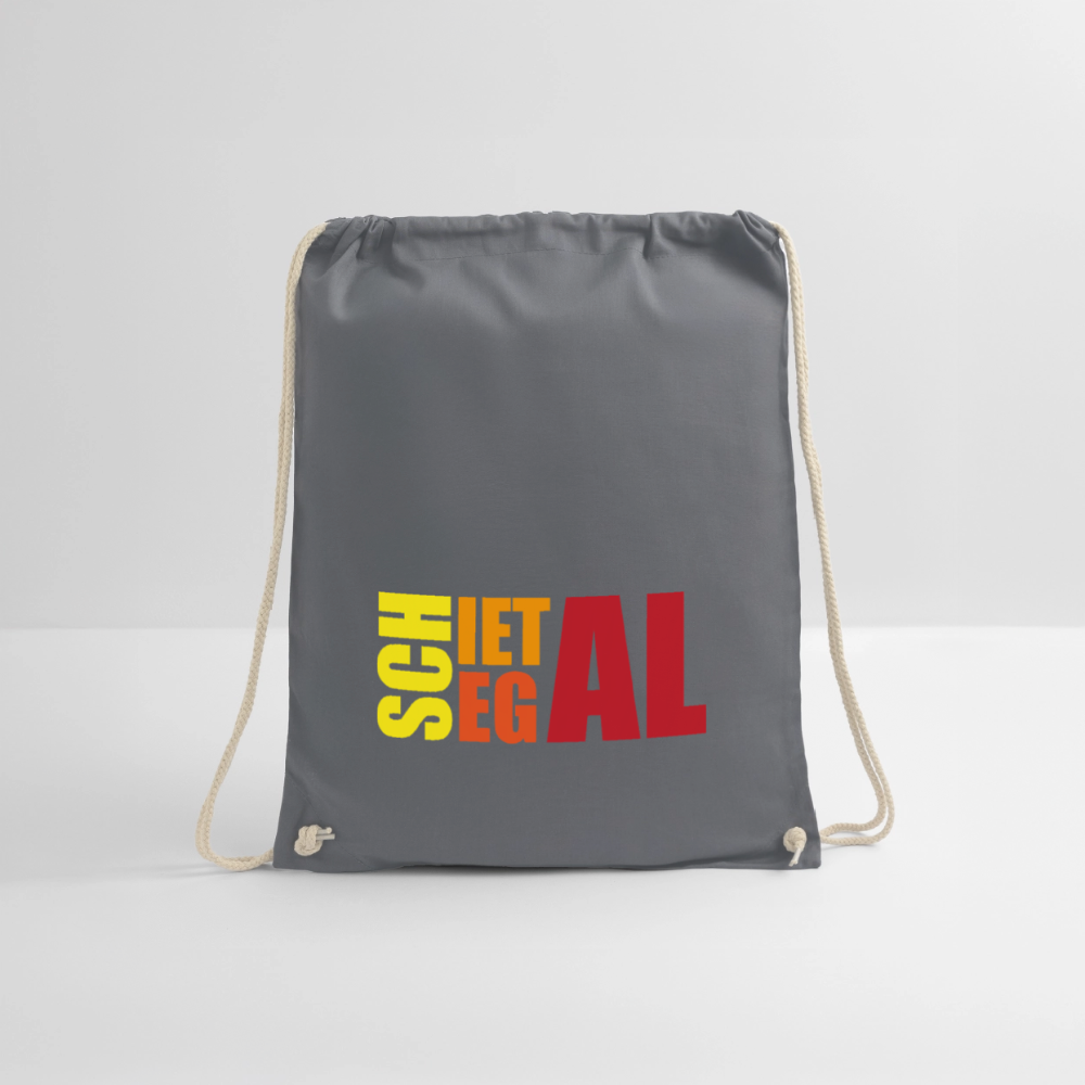Turnbeutel - Schietegal Rot - Grau