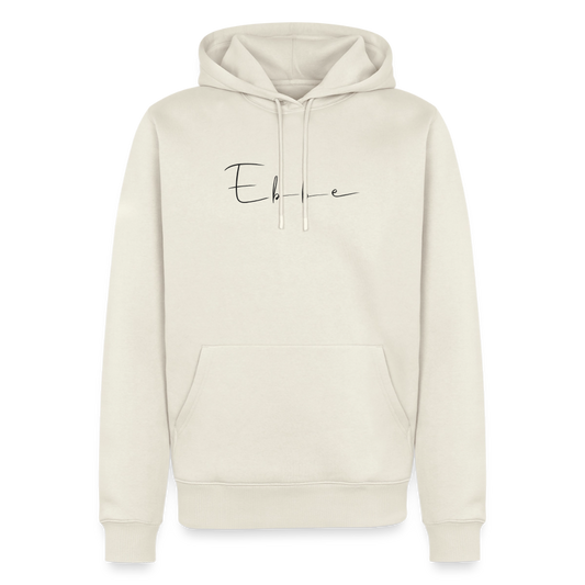 Ebbe - Herren Premium Hoodie - Naturweiß