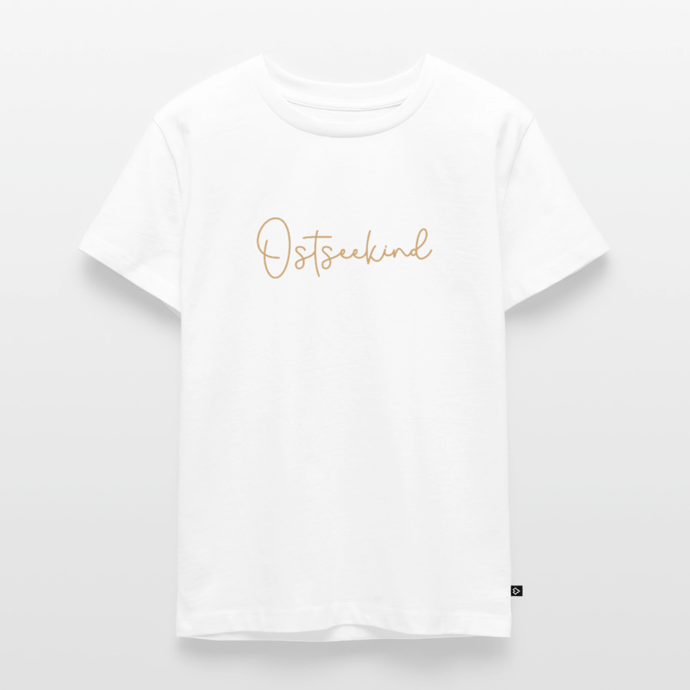 Kinder Premium T-Shirt "Ostseekind" - Weiß