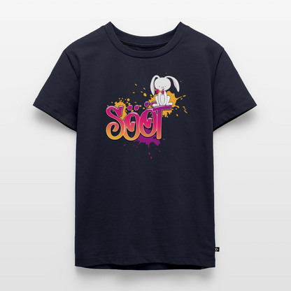 Kinder Premium T-Shirt - sööt Haas - Navy