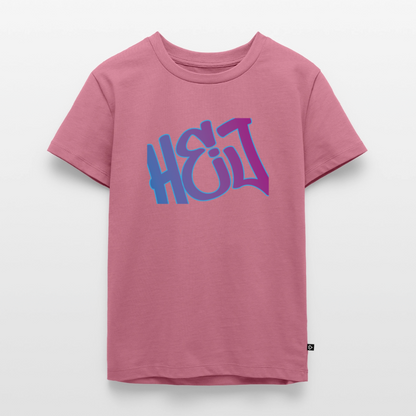 Kinder Premium T-Shirt "Hej" - Mauve