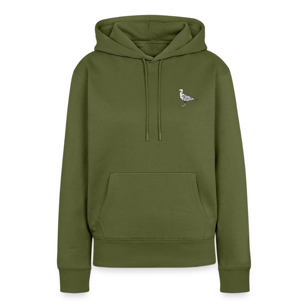 Möwe - Damen Premium Hoodie - Khaki