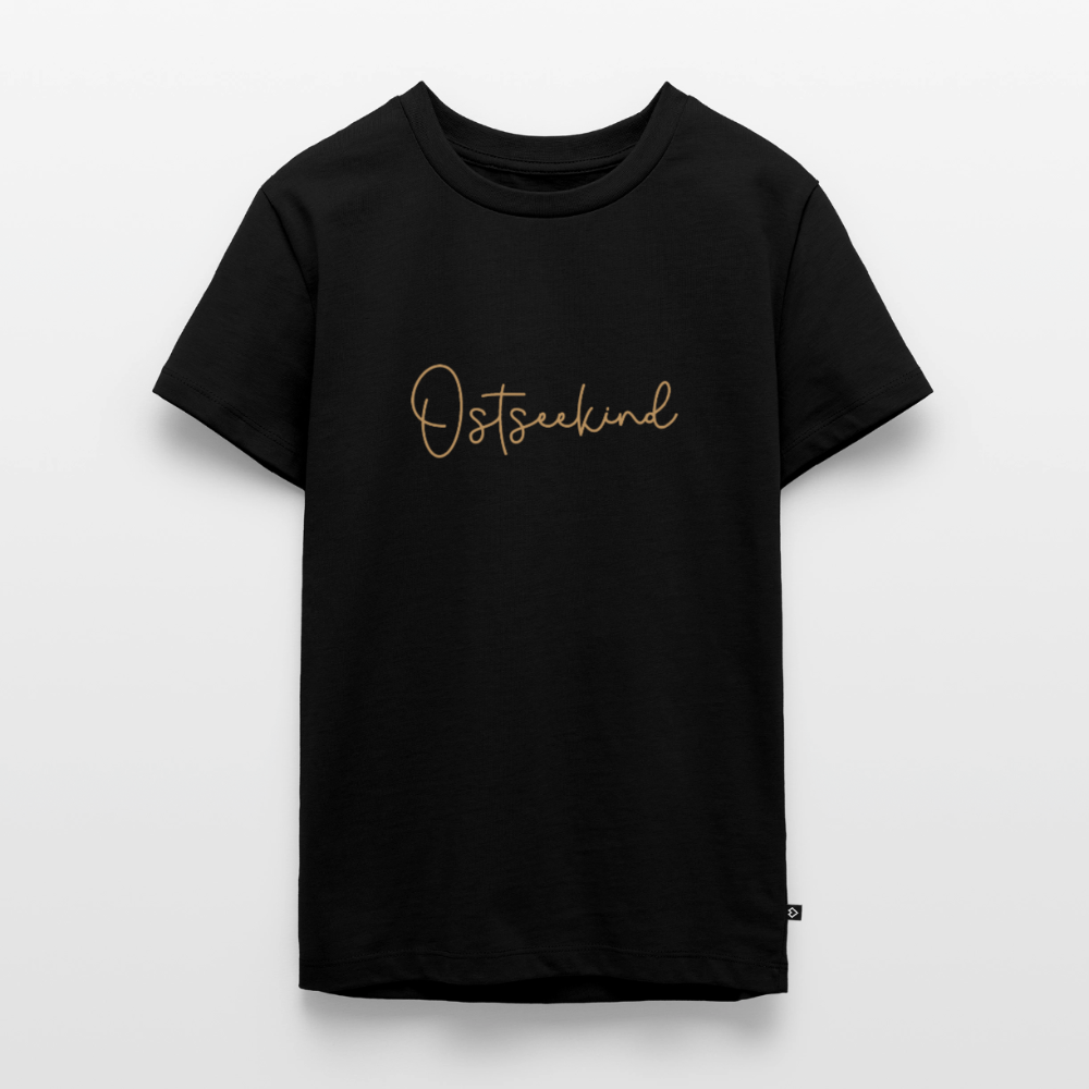 Teenager Premium T-Shirt "Ostseekind" - Schwarz