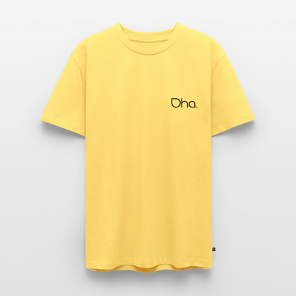 Oha Männer Premium T-Shirt - Pastellgelb