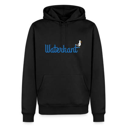 Herren Premium Hoodie - Waterkant - Schwarz