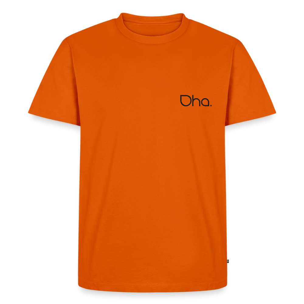 Oha Männer Premium T-Shirt - Orange 