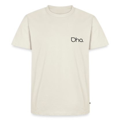 Oha Männer Premium T-Shirt - Naturweiß