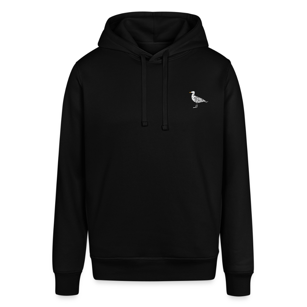 Möwe - Unisex Bio-Hoodie - Schwarz