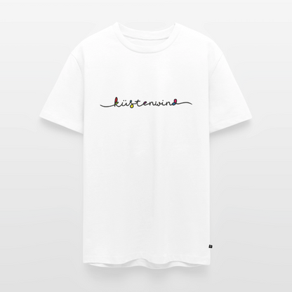 Küstenwind - Herren Premium Bio T-Shirt - Weiß