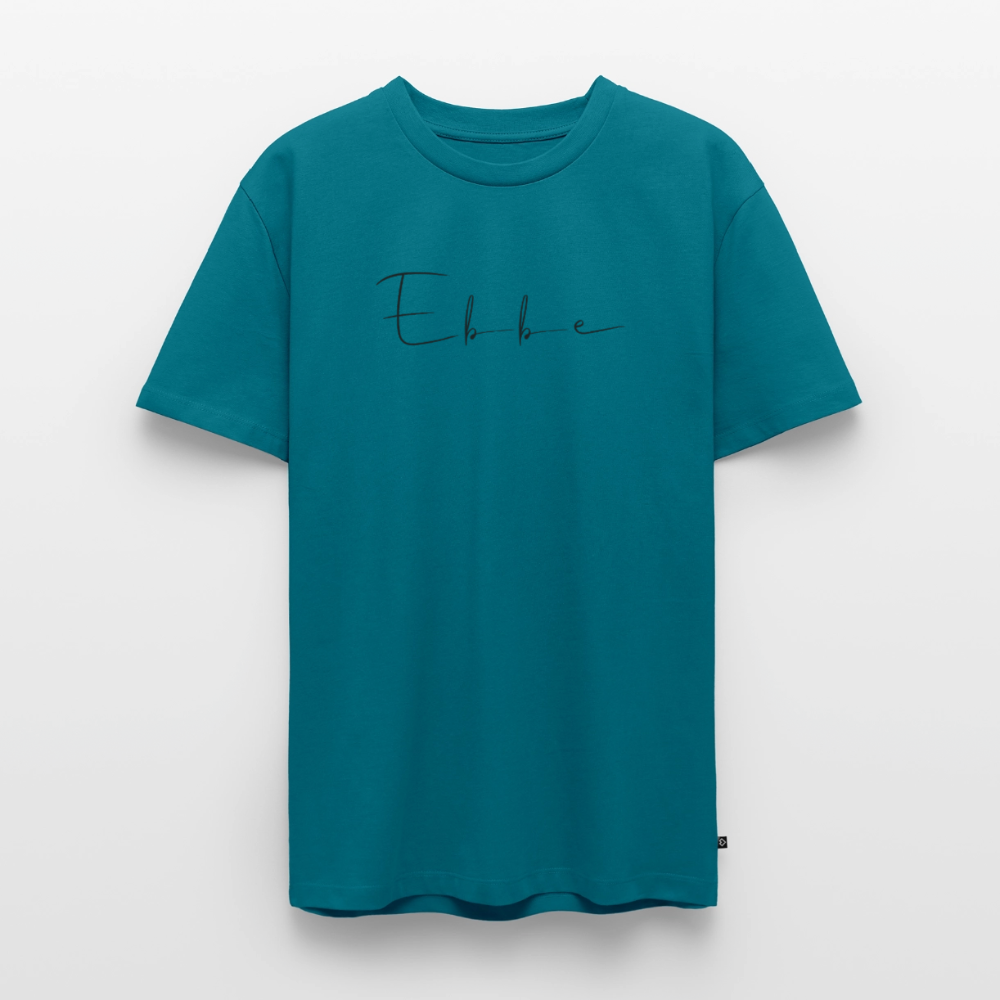 Ebbe - Herren Premium Bio T-Shirt - Petrol