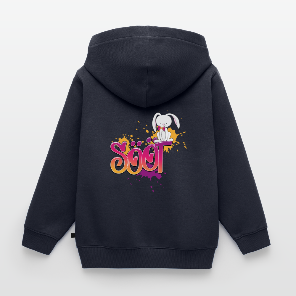 Kinder Premium Hoodie - sööt Haas - Navy