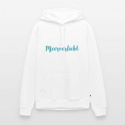 Herren Premium Hoodie - Meeverliebt - Weiß