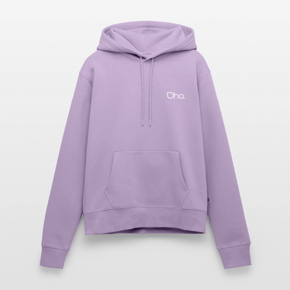 Oha (weiß) - Damen Premium Hoodie - Lavendel