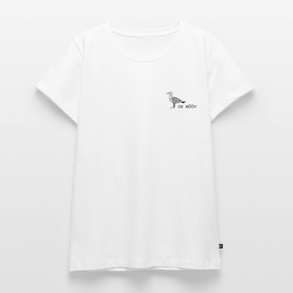Damen Premium Bio T-Shirt - de Mööv - Weiß