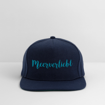 Snapback Cap - Meerverliebt - Navy/Navy