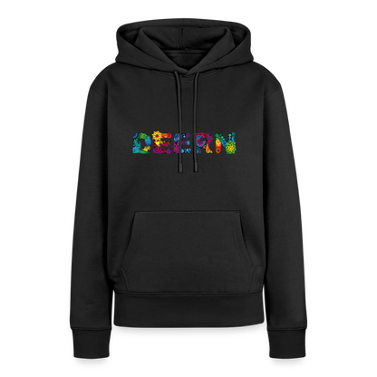 Damen Premium Hoodie - Deern - Schwarz