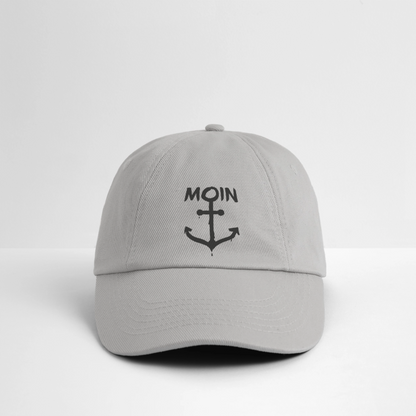 Baseballkappe - Moin Anker - Grau