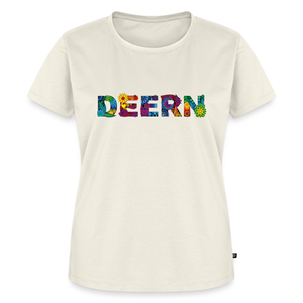 Damen Premium Bio T-Shirt - Deern - Naturweiß