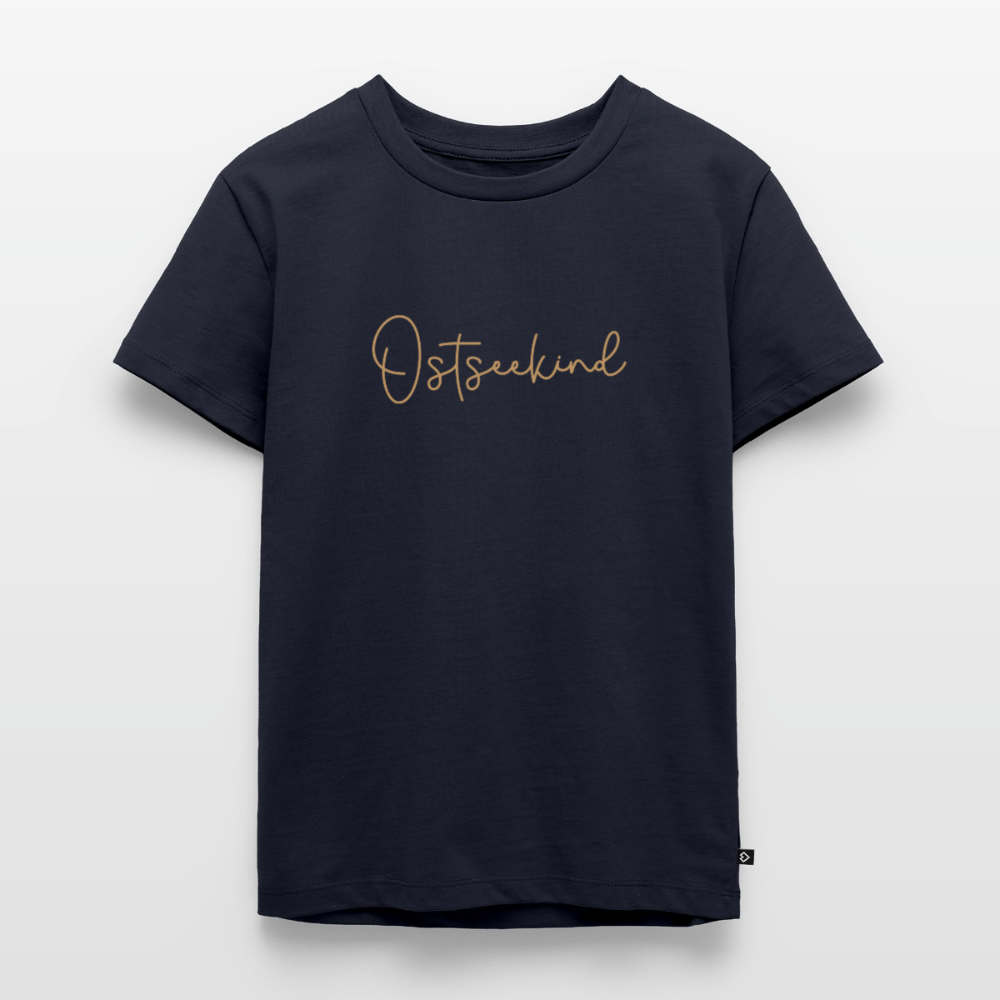 Kinder Premium T-Shirt "Ostseekind" - Navy
