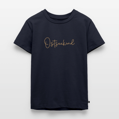 Kinder Premium T-Shirt "Ostseekind" - Navy
