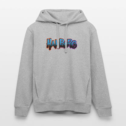 Unisex Bio-Hoodie - Hamburg - Grau meliert