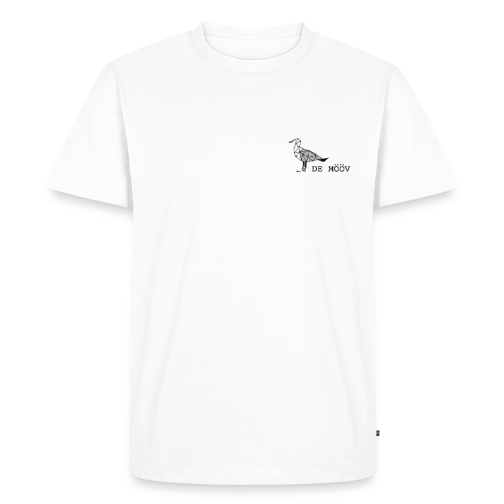 Herren Premium Bio T-Shirt - de mööv - Weiß