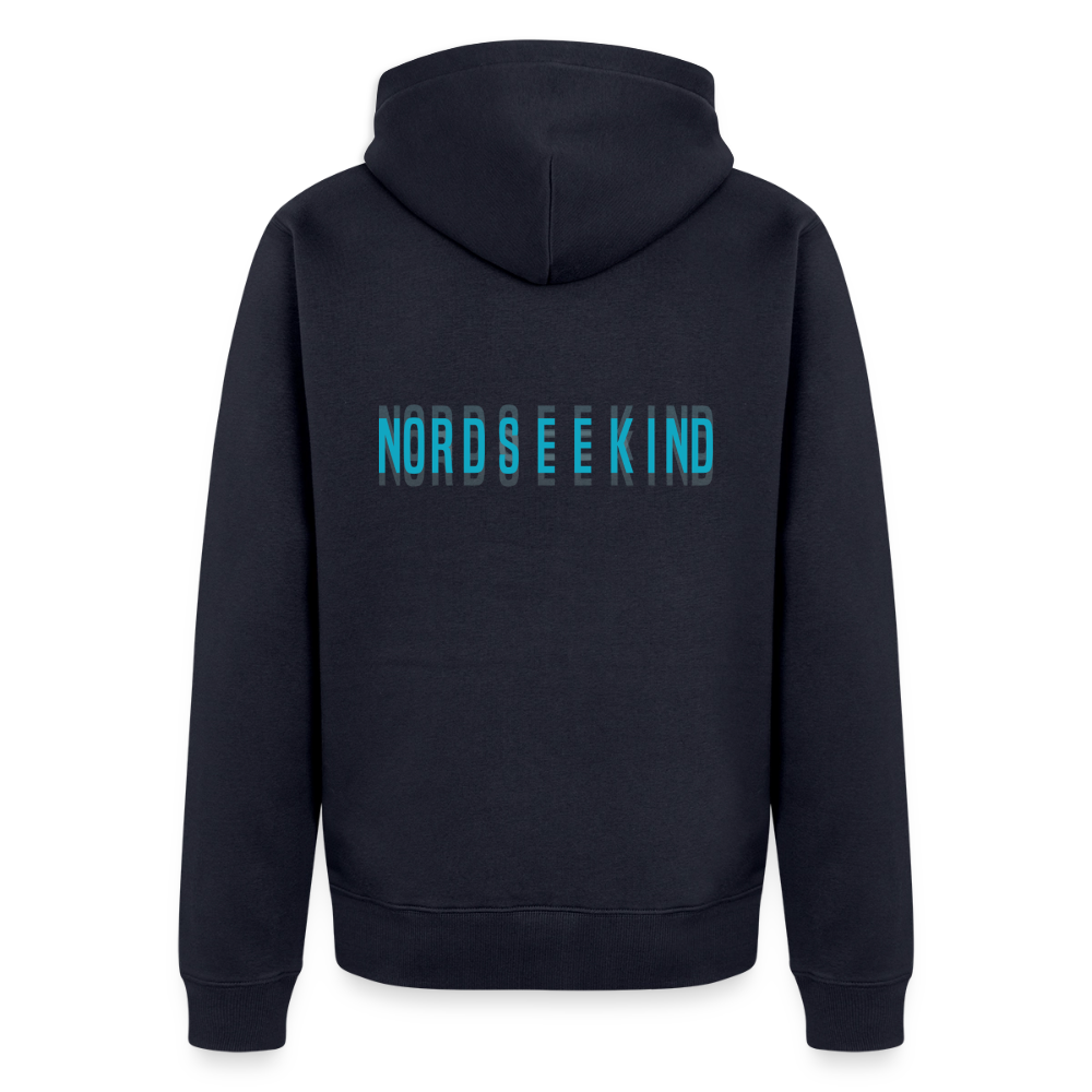 Nordseekind Herren Premium Kapuzenjacke - Navy