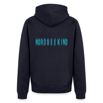 Nordseekind Herren Premium Kapuzenjacke - Navy