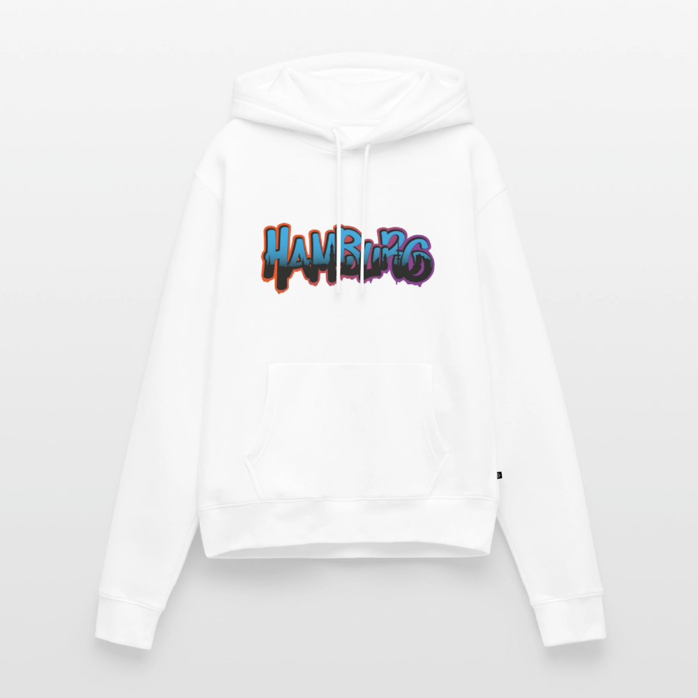 Damen Premium Hoodie - Hamburg - Weiß