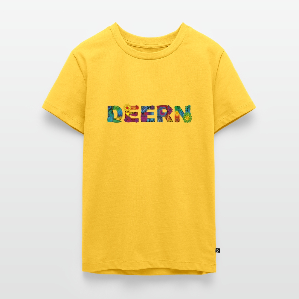 Teenager Premium T-Shirt - Deern - Gelb