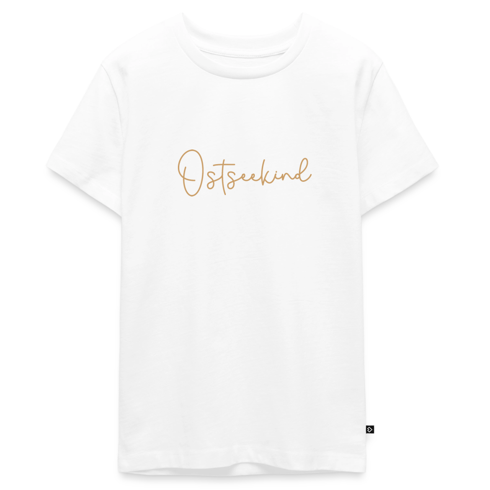 Teenager Premium T-Shirt "Ostseekind" - Weiß