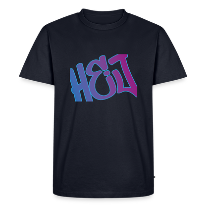 Herren Premium Bio T-Shirt - Hej - Navy